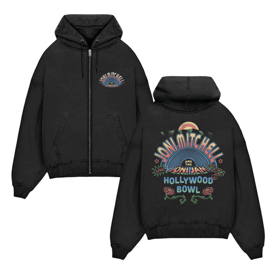 トップス unknown Black / Blue Hodie Zip_hood_kangaroo_badge_sweat-